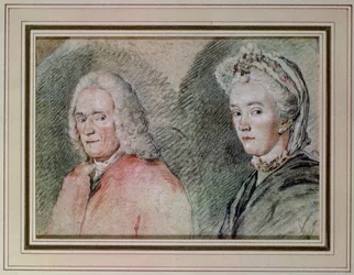 Voltaire and Madame Denis, c.1758-70